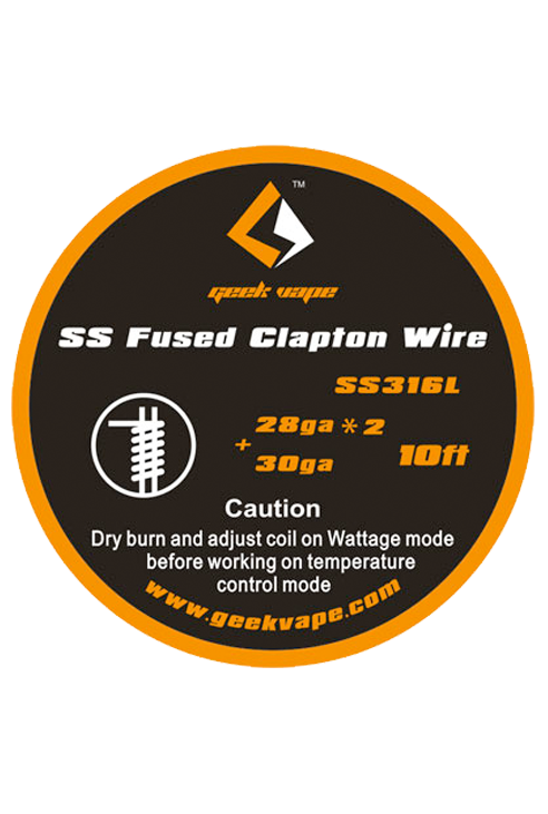 SS Fused Clapton Wire - Geekvape