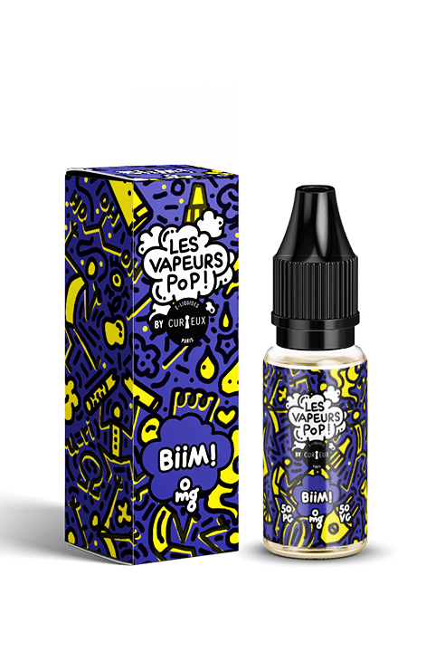 E-liquide Biim! 10ml - Les Vapeurs Pop By Curieux