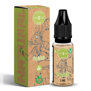 E-liquide Natural Poire 10ml - Curieux E-liquides