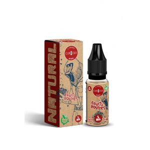 E-liquide Natural Fruits Rouges 10ml - Curieux E-liquides